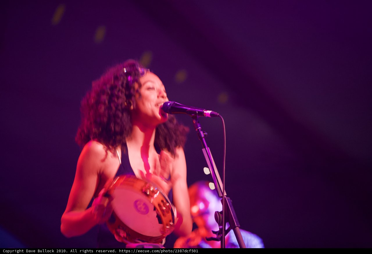 Corinne Bailey Rae Electrifies the Stage at Coachella 2010