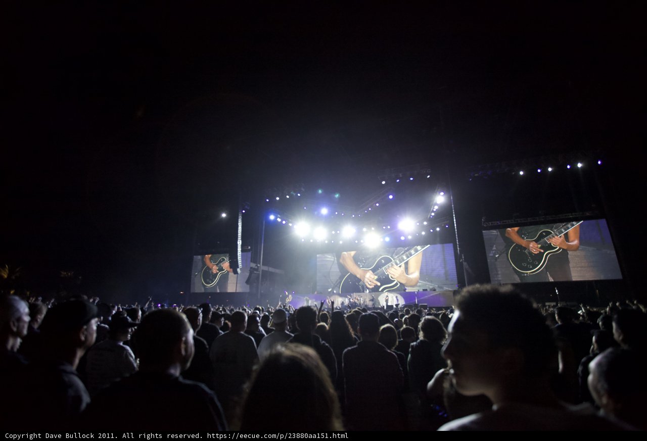Rocking the Night Away at Big Four Festival