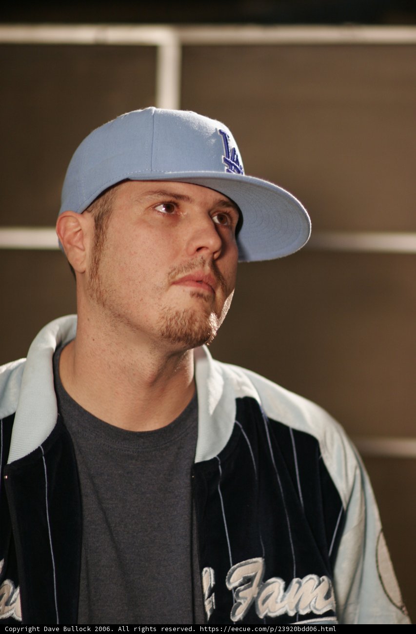 Blue Hat Man