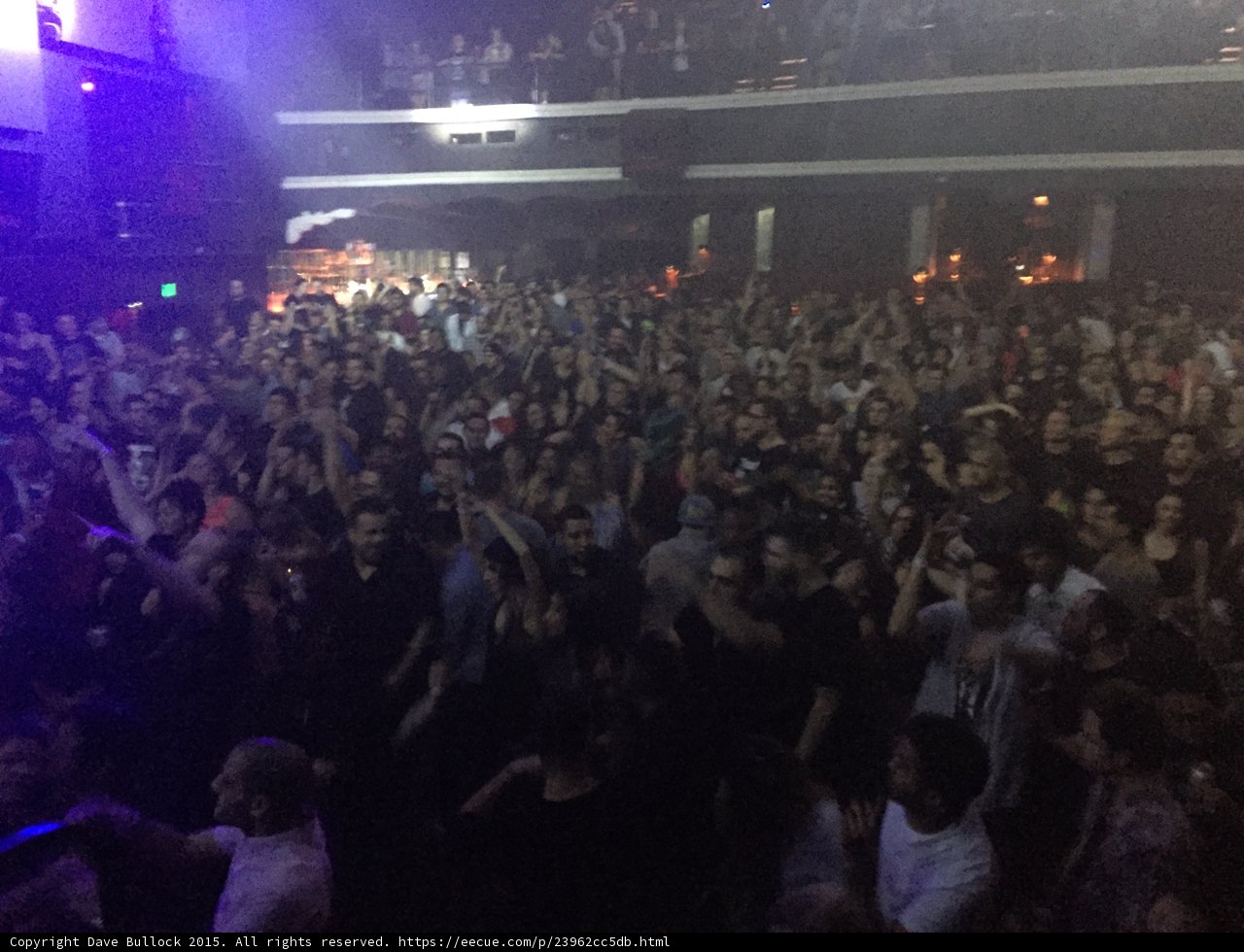 Rocking out at a Nightclub Concert