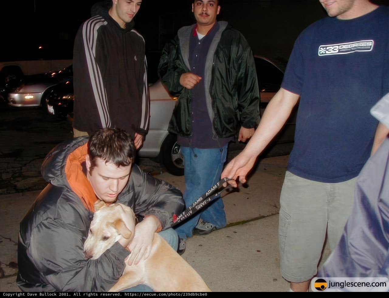 Man and his Furry Companion