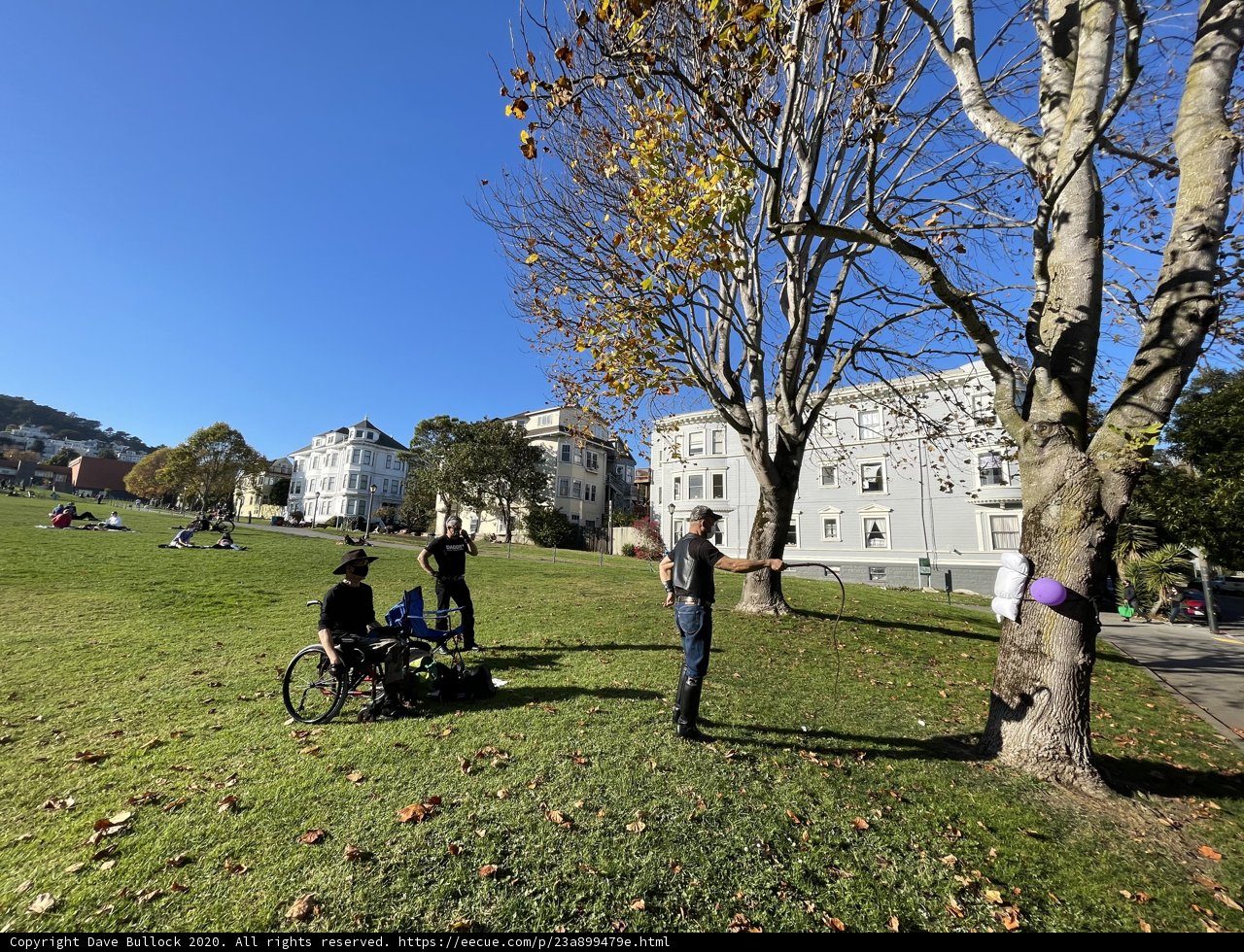 Frisbee Fun in Duboce Park