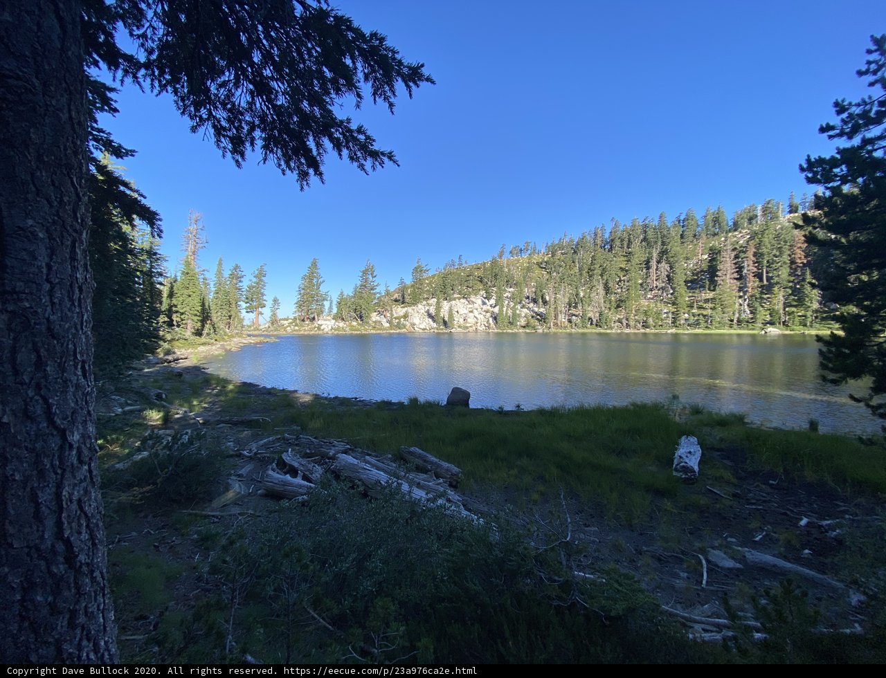 Tranquil Lake in the Desolation Wilderness