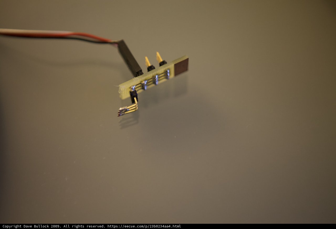 Electronic Device with Wires