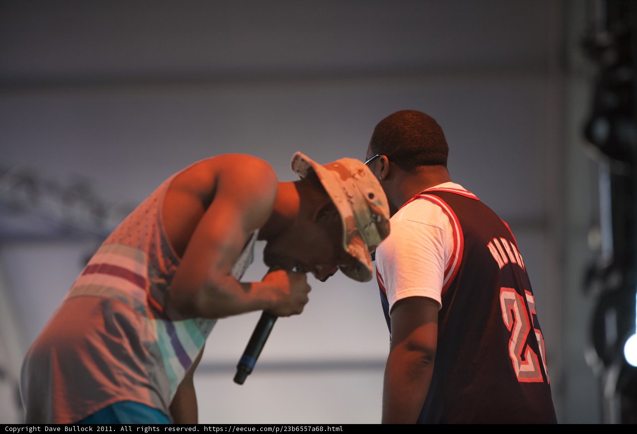 Two Men on Stage