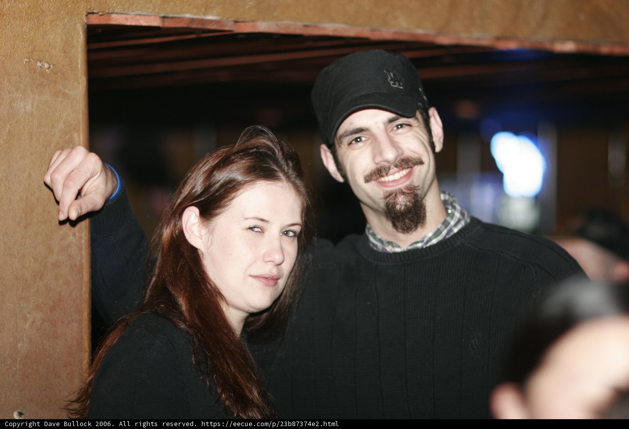 Happy Couple in Baseball Hats