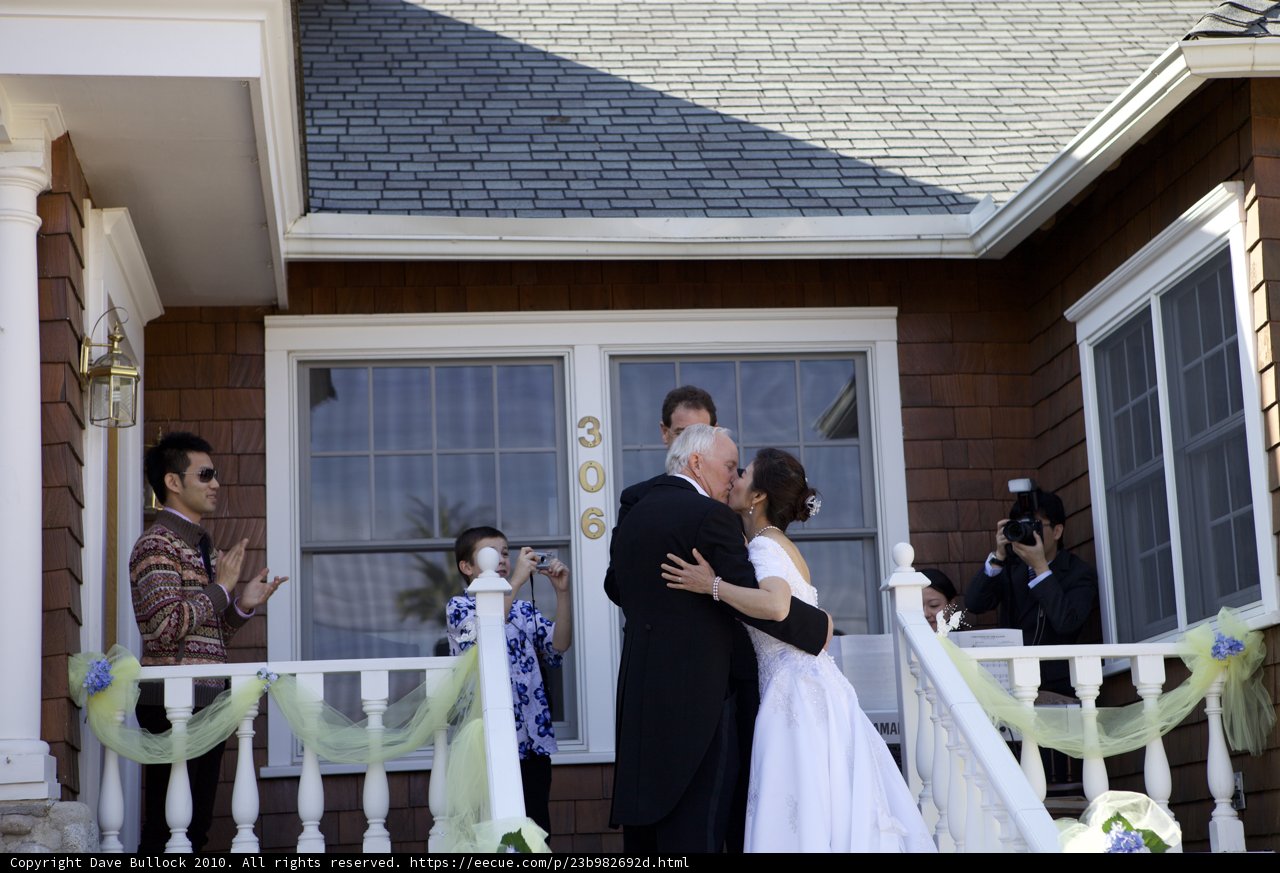 Porch Kiss