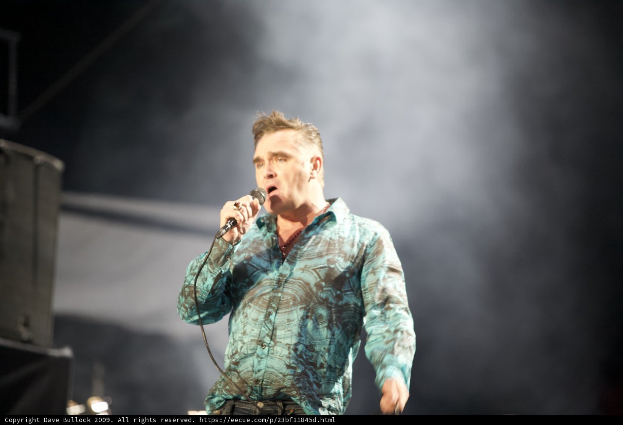 Morrissey's Electric Performance at Coachella 2009
