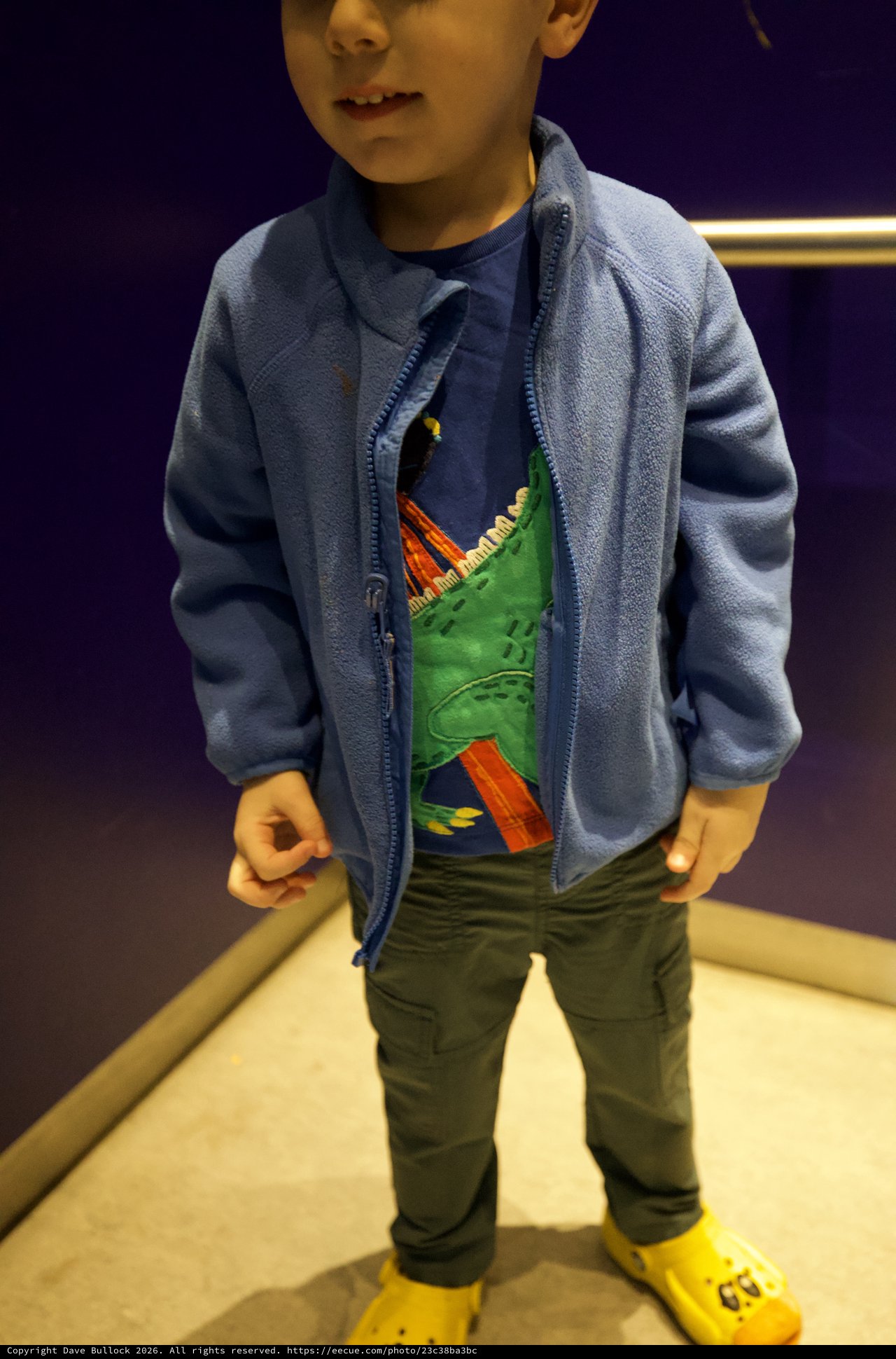 Young Boy at Chabot Space and Science Center