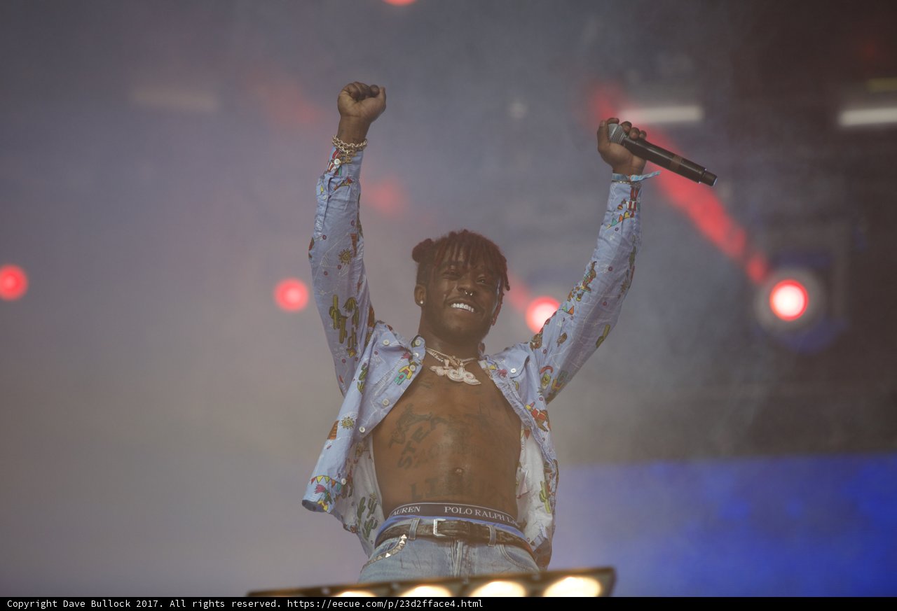 Lil Uzi Vert Performs on Coachella Stage