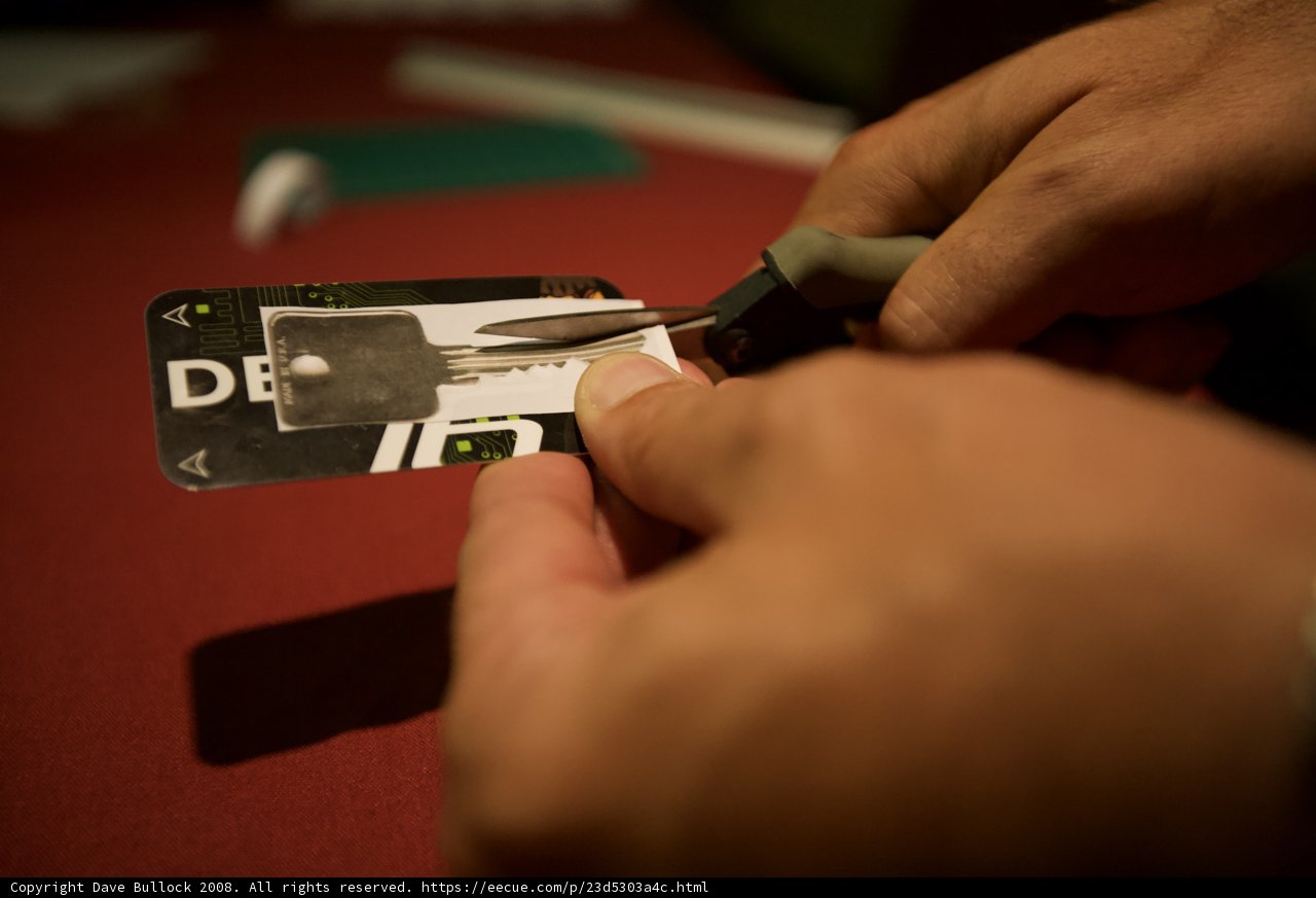 Cutting Credit Card
