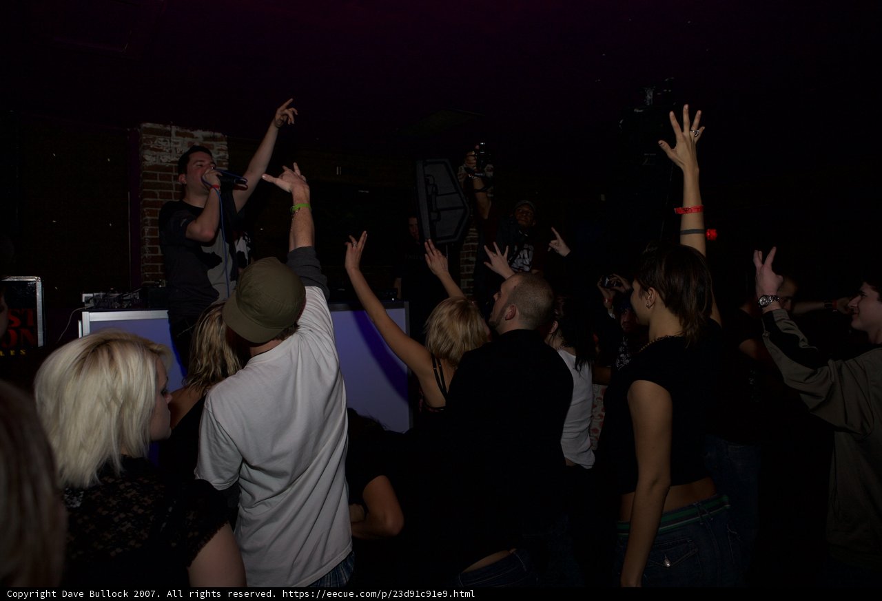 Partygoers Go Wild at Urban Nightclub