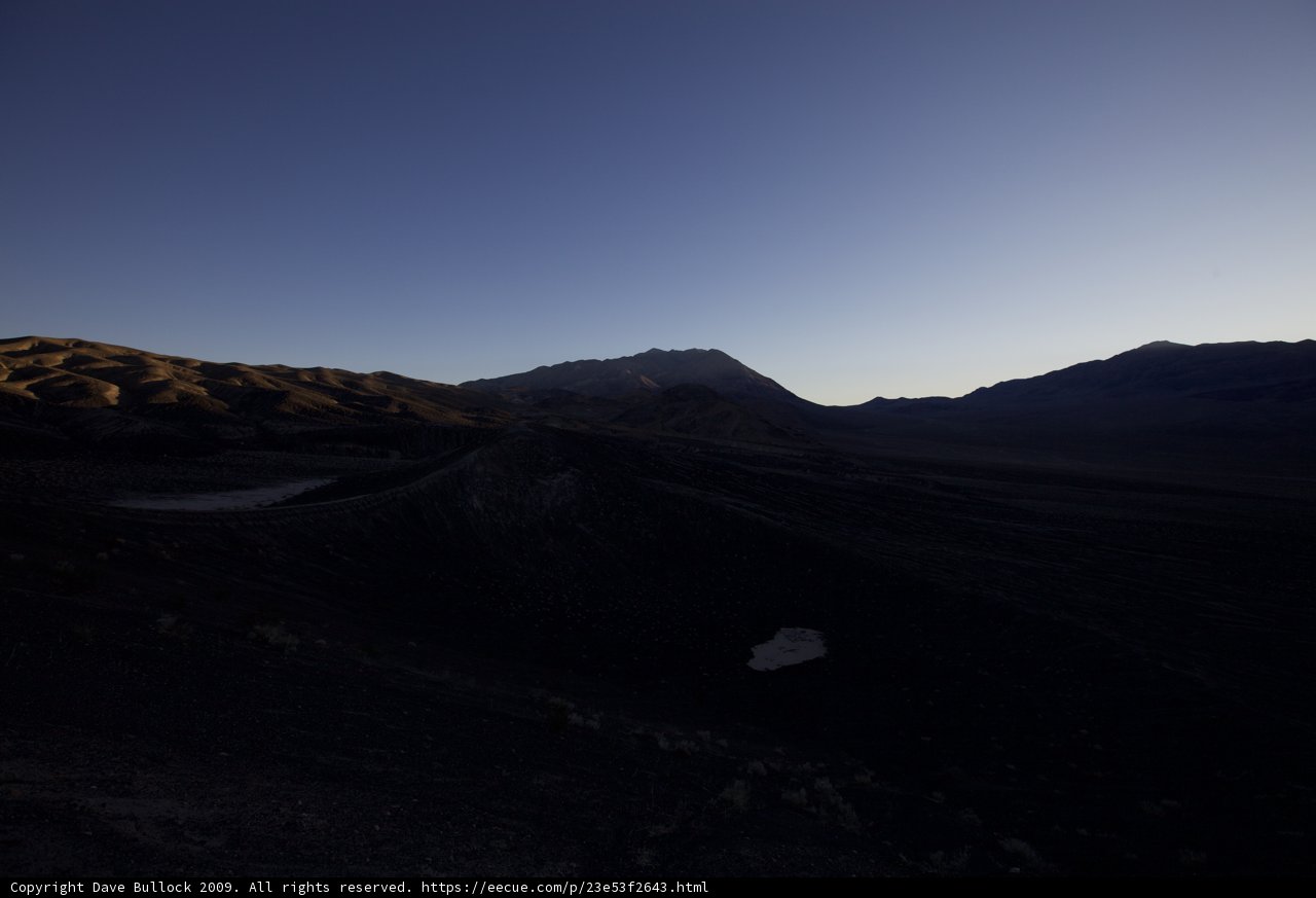 Sunset over a Majestic Mountain Range