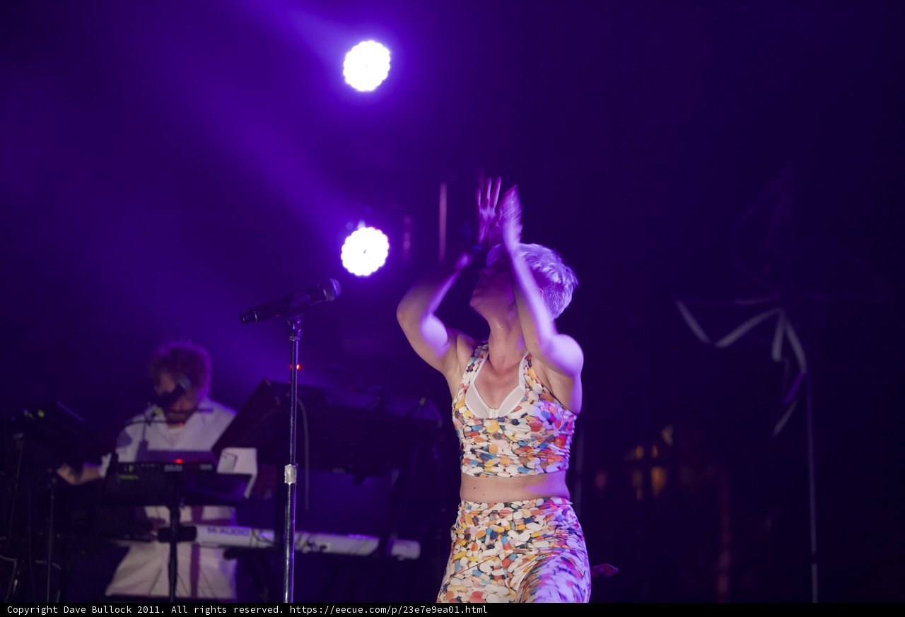 Floral-Dressed Woman Enchants Coachella Crowd with Her Melodic Voice