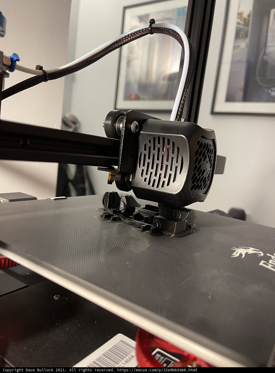 3D Printer with Built-In Fan