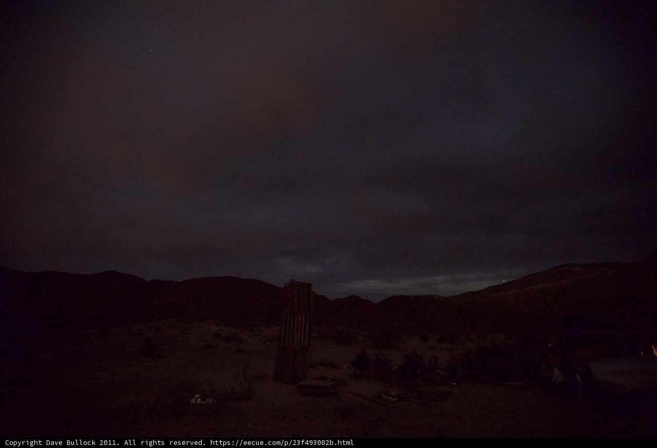 Majestic Night Sky on Desert Plateau