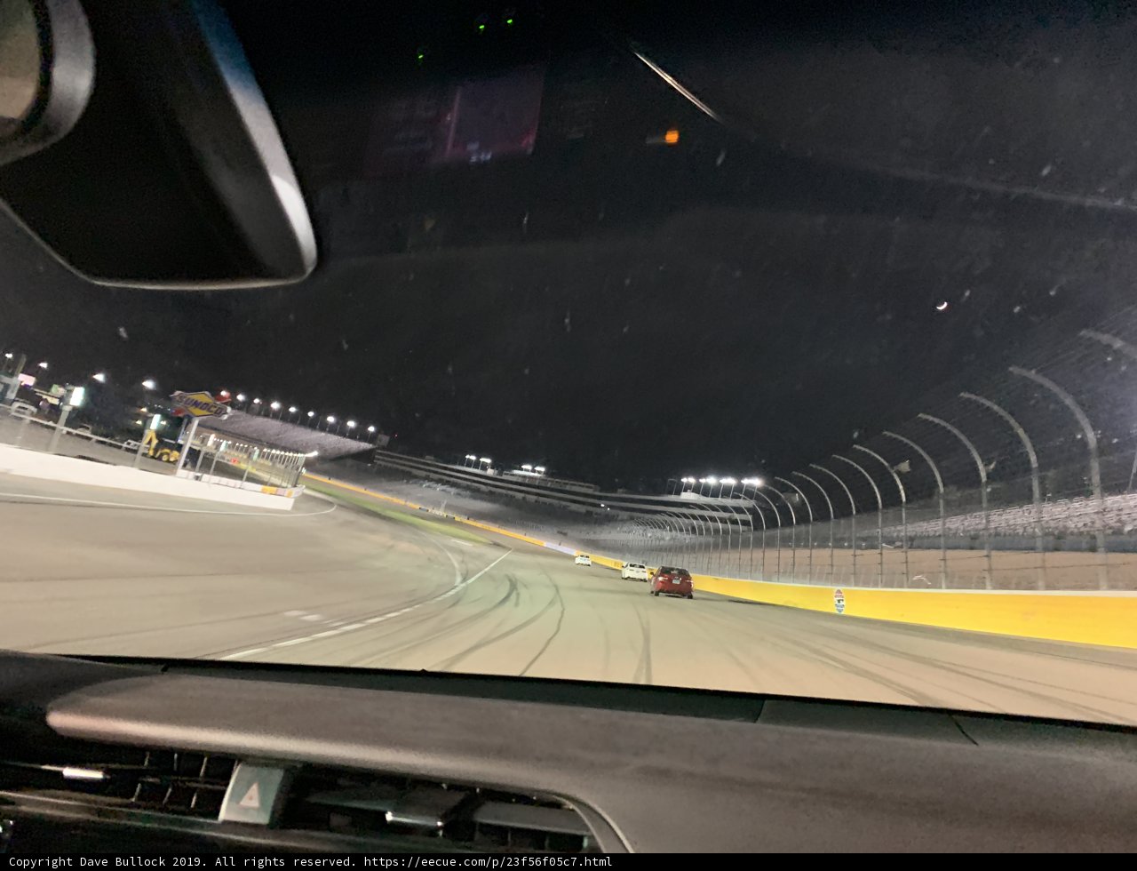 Nighttime Ride at the Las Vegas Motor Speedway