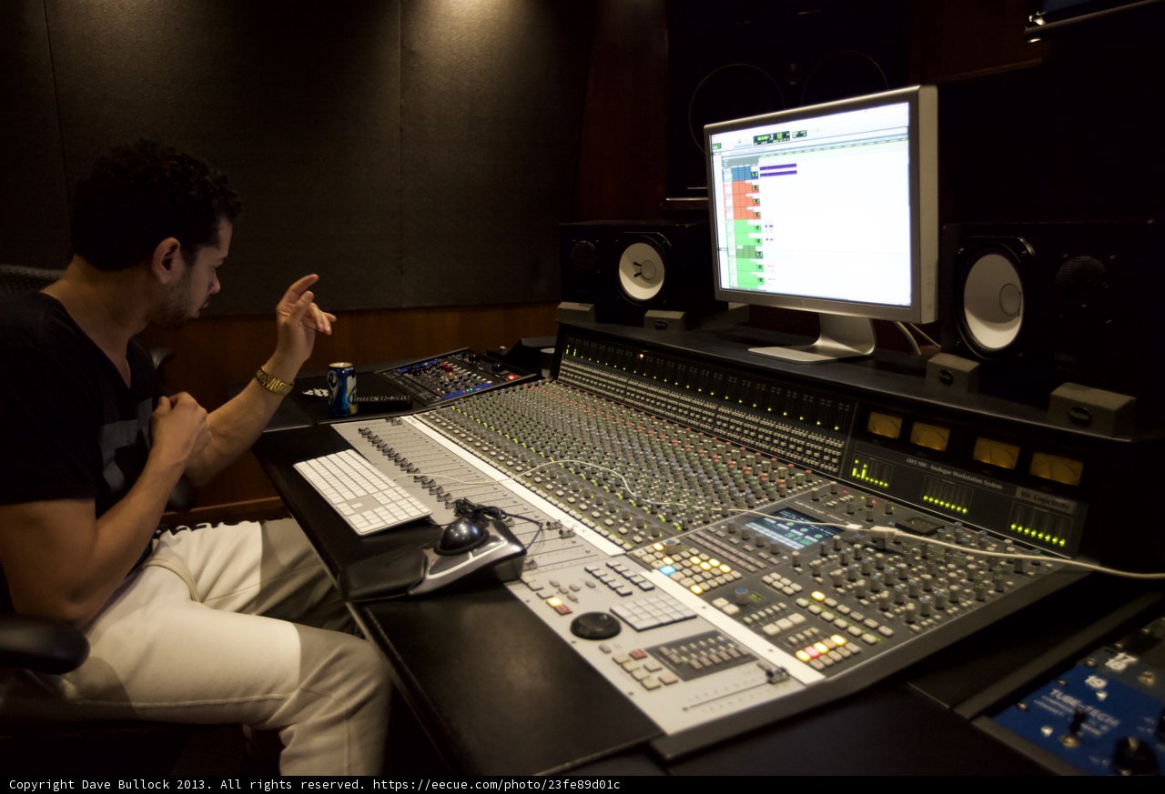 Behind the Mixing Desk