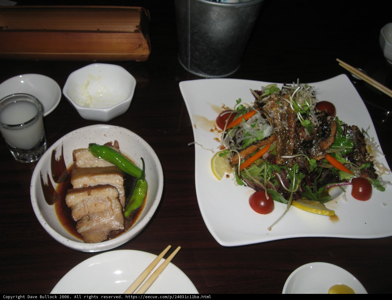 A Traditional Meal with Chopsticks