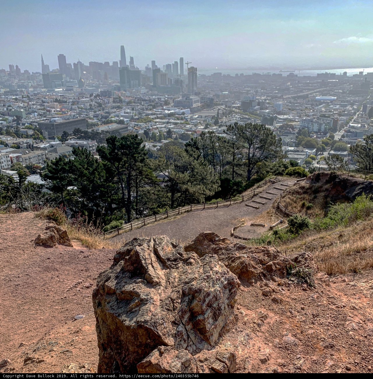 Cityscape from the Top of the Hill