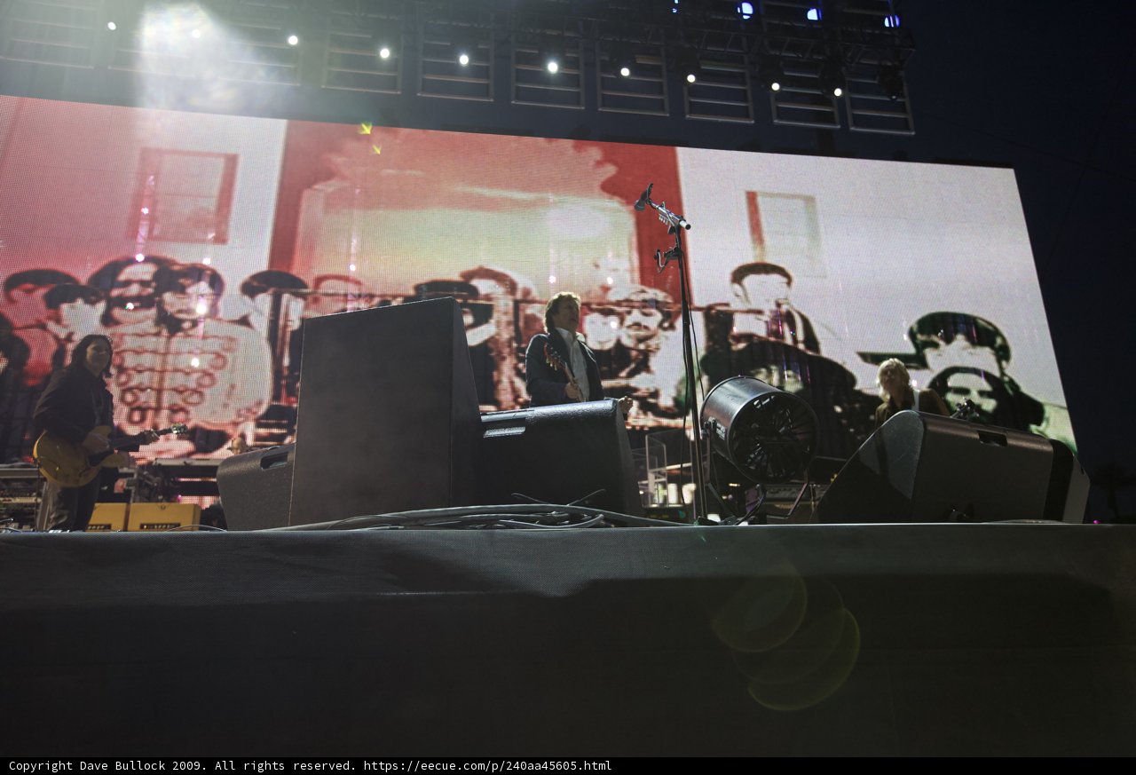 Paul McCartney Rocks the Crowd at Coachella 2009