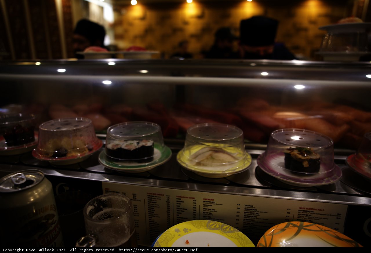 A Delicious Array at the Sushi Bar