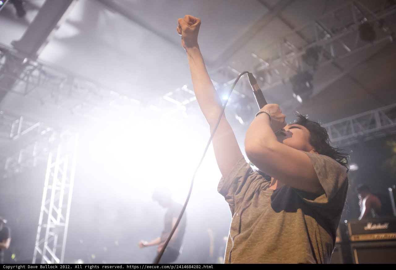 Rocking the Stage with his Mic