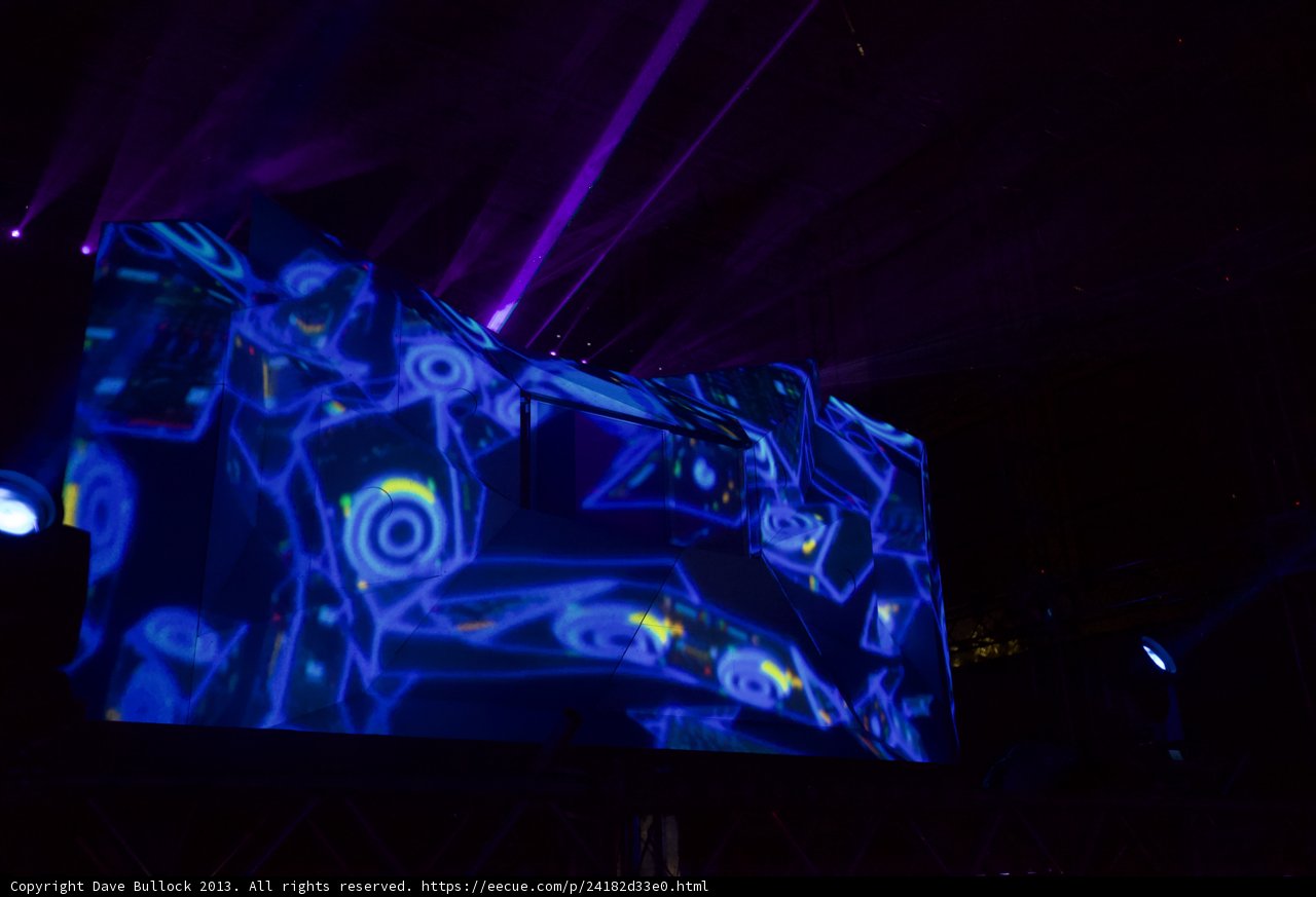 The Spectacular Light Show at Coachella Concert