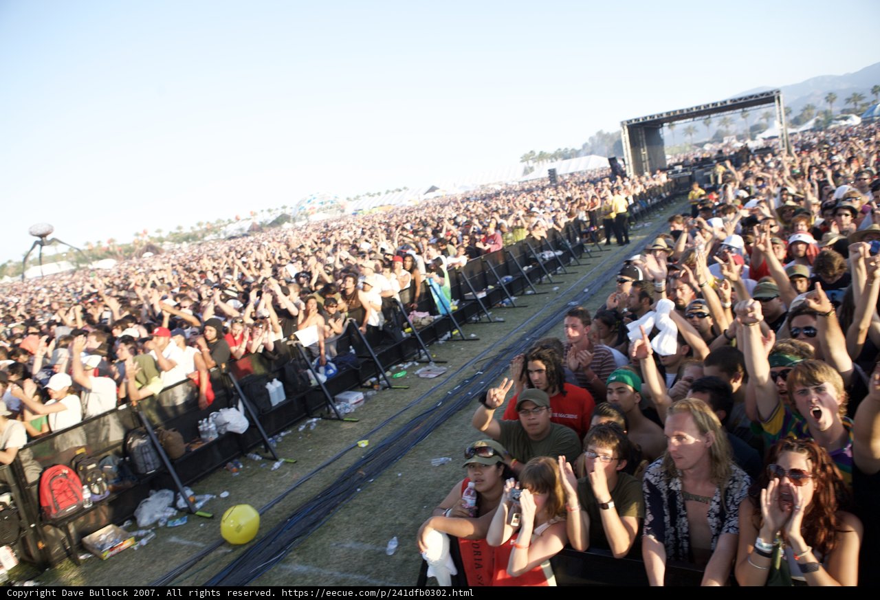 An Exhilarating Crowd at Coachella