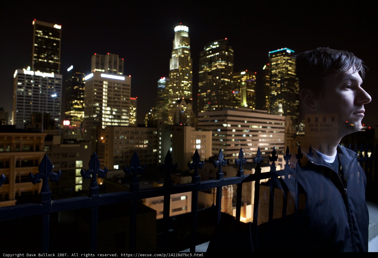Nighttime Reflections of the Metropolis