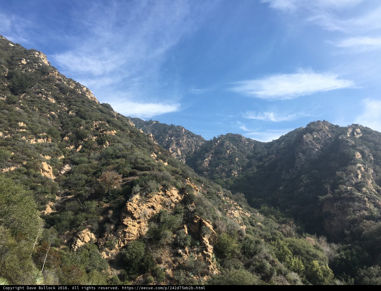 Majestic mountain range