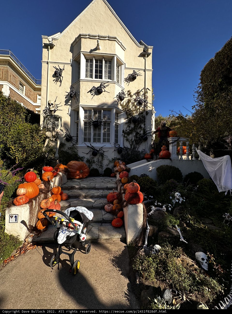 Halloween House Decorations in San Francisco
