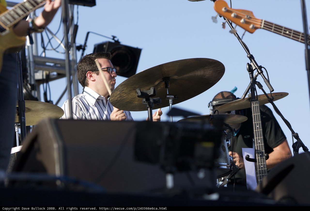 Drumming under the Coachella Sky