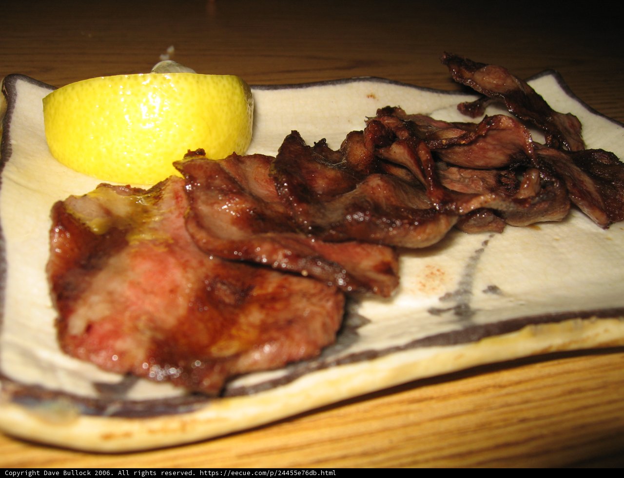 A Meat Lover's Lemon Plate