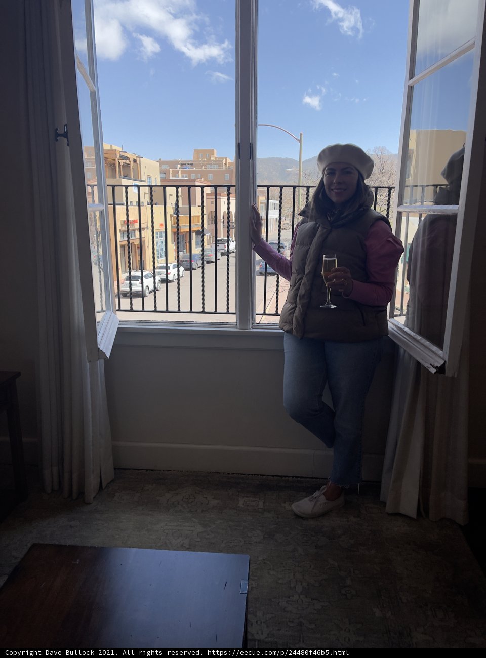 Window Views and Wine Sips