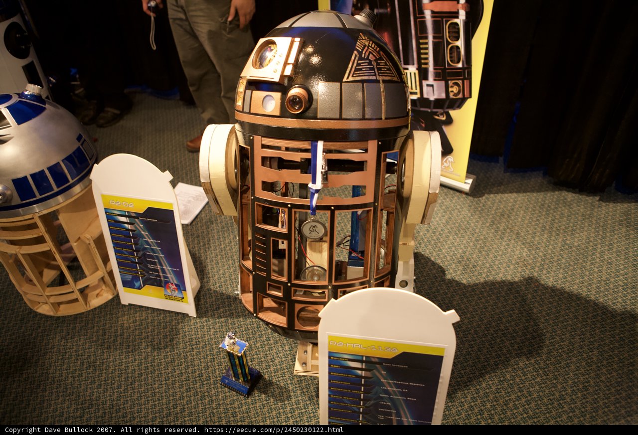 Giant Metal Robot at Star Wars Con