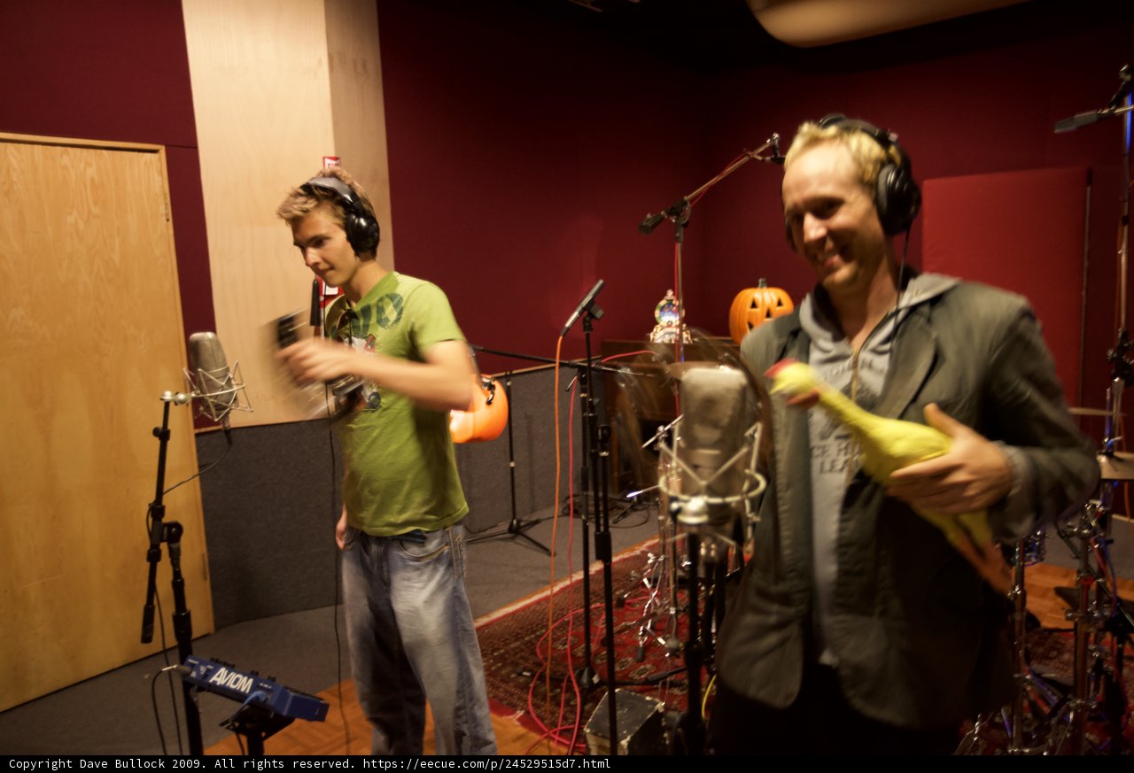 Recording Session with Josh Freese and his Bandmates
