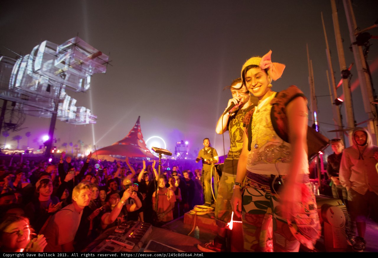 Night Stage Performance
