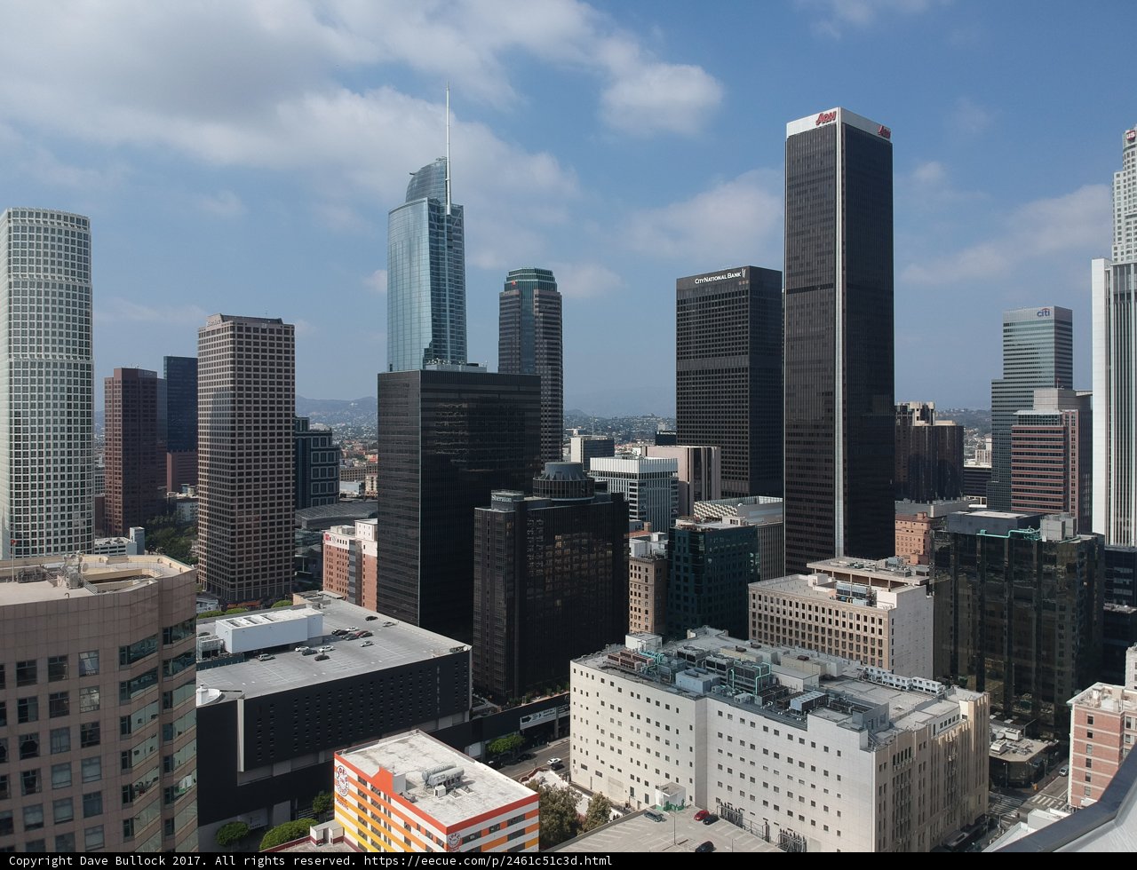 Cityscape of Los Angeles