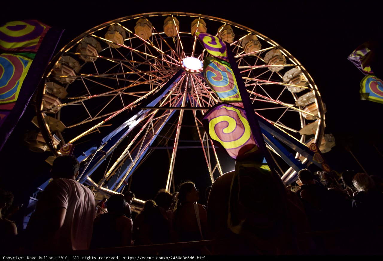 Nighttime Fun at the Ferris Wheel