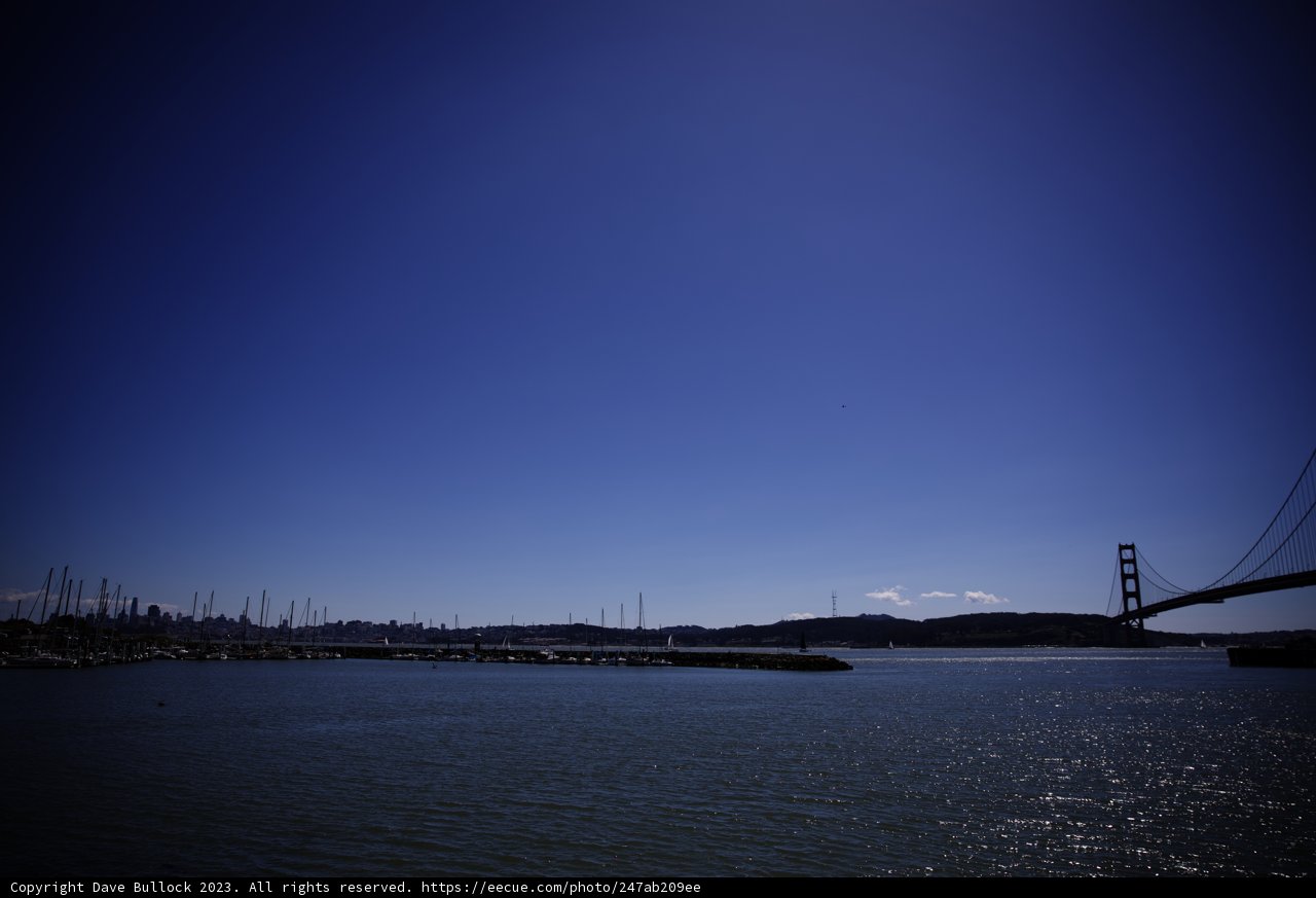 Sailing under Sausalito's Skies