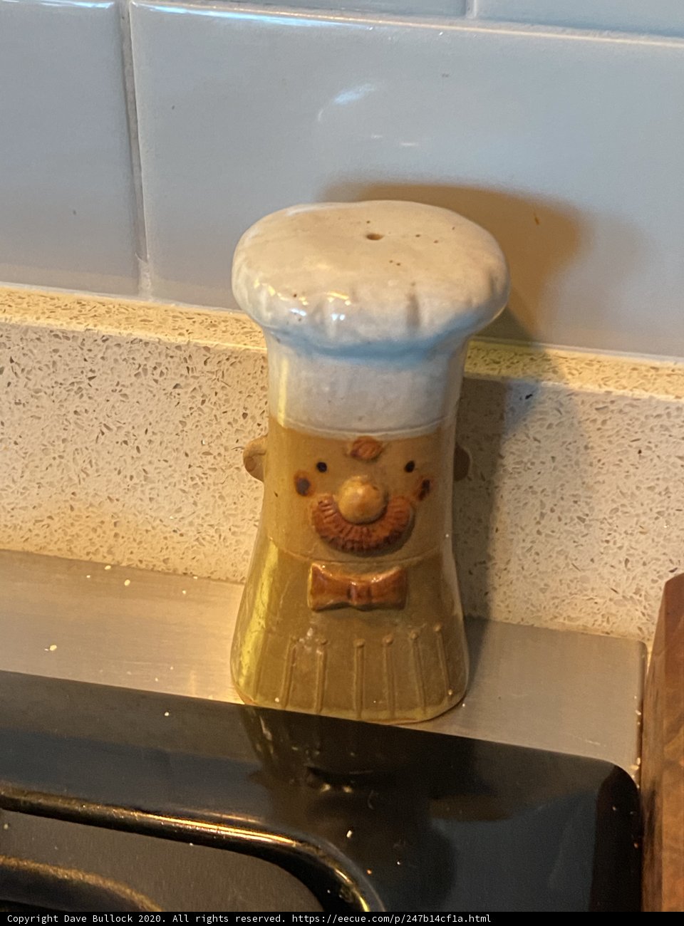 Ceramic Chef Hat