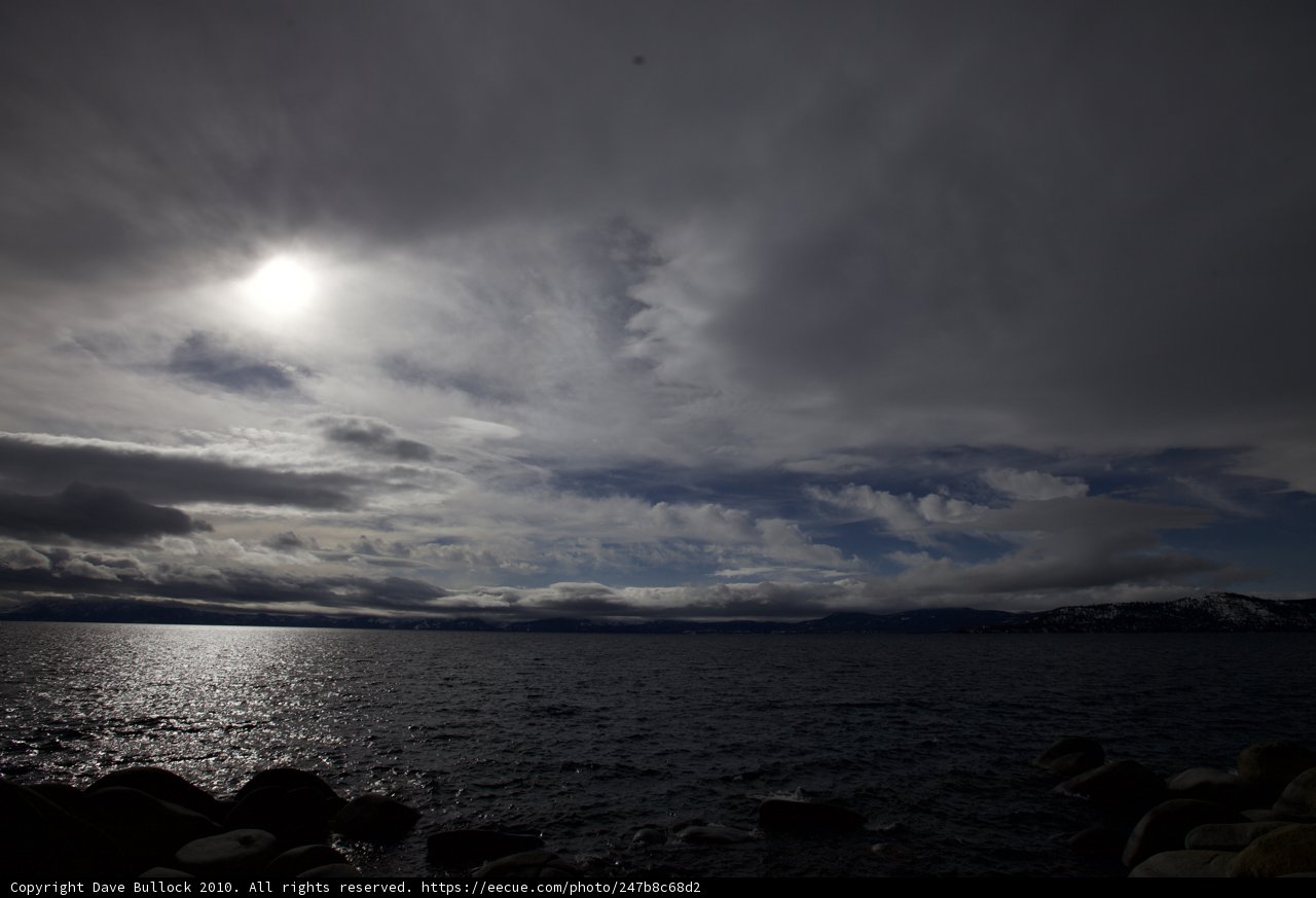 Majestic Sunlight on the Tahoe Scenery