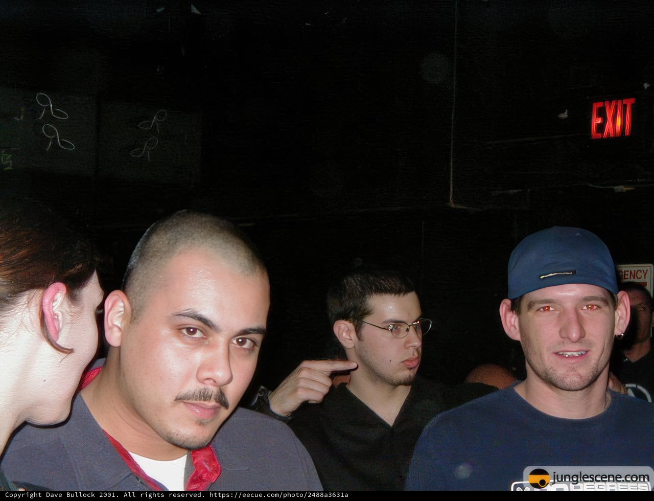 Mustached man at Koncrete Jungle