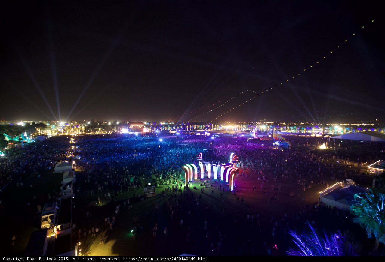 Nighttime Revelry Under the City Lights