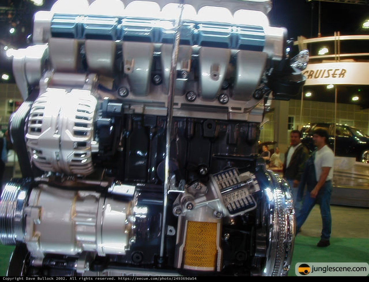 Impressive Engine Display
