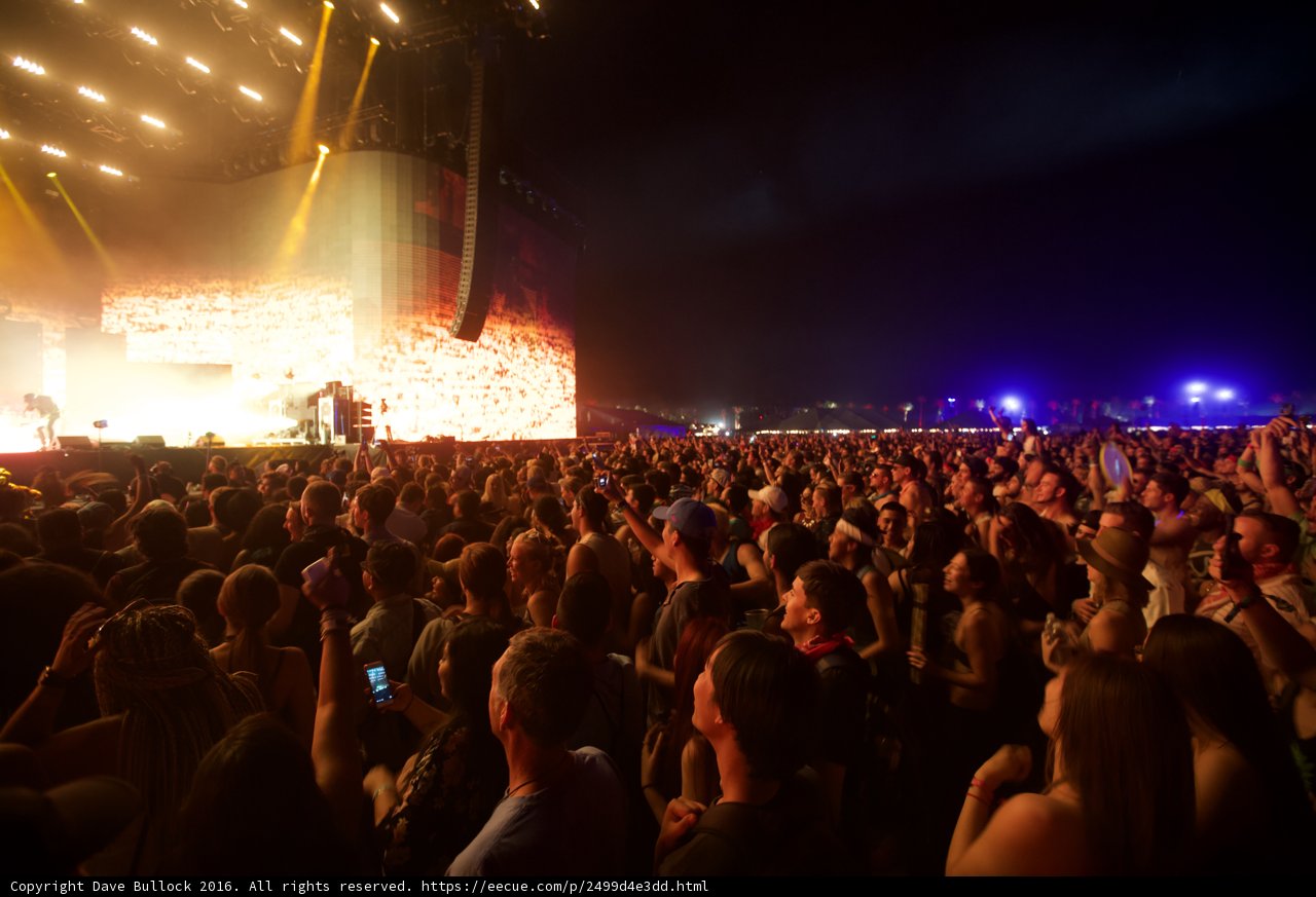 Rocking the Night Away at Coachella