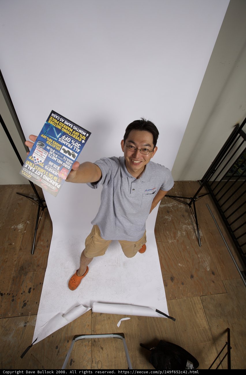 Magazine Model in Studio
