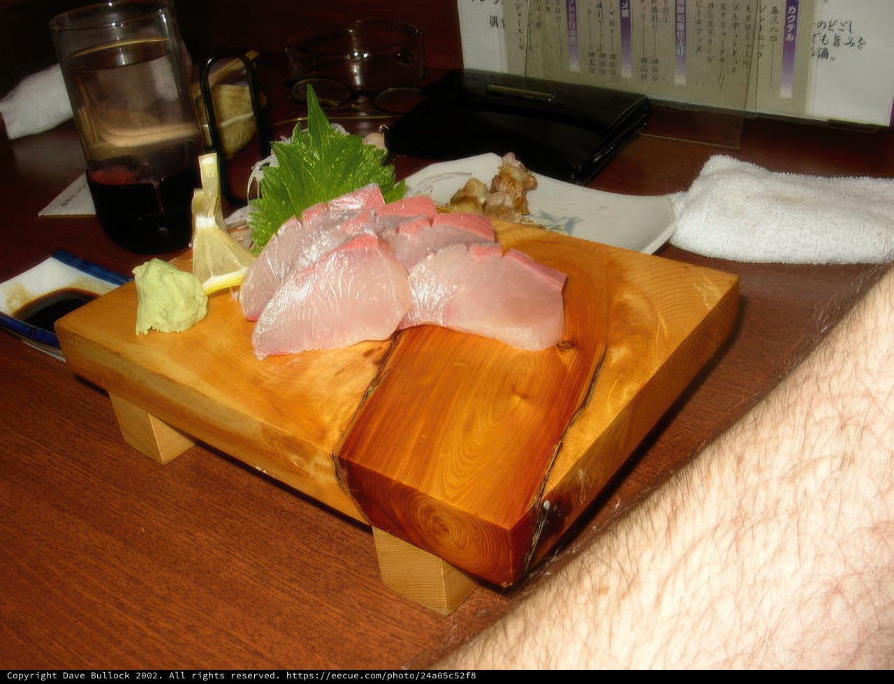Fresh Salmon on a Wooden Cutting Board