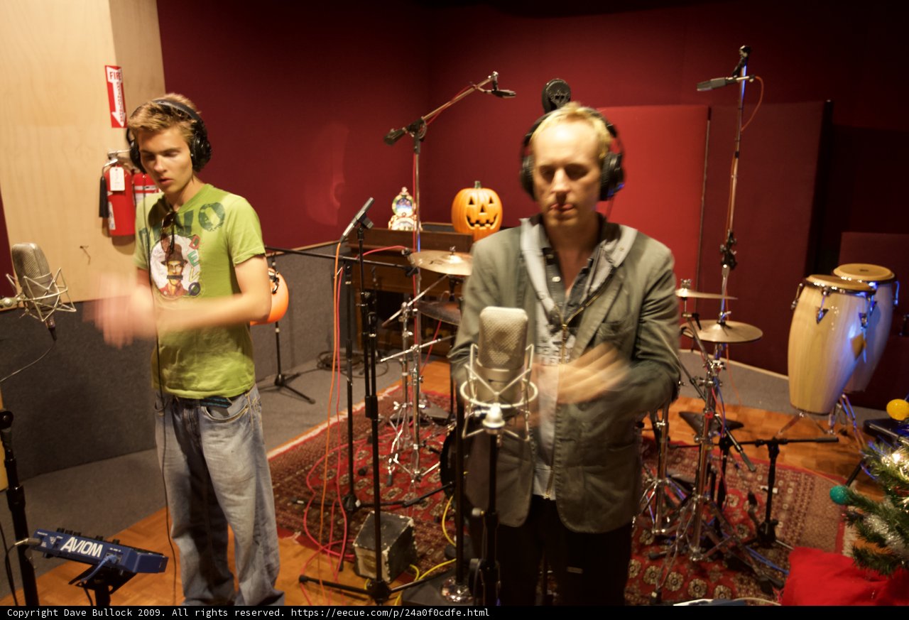 Recording Studio Session with Josh Freese